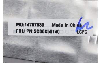 Lenovo 5CB0X56140 Tastatur inkl. Topcase ASM_UKR L81YK BLNFPPG