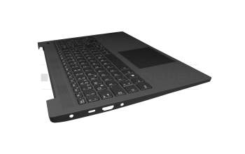 5CB0X56152 Original Lenovo Tastatur inkl. Topcase DE (deutsch) schwarz/grau mit Backlight