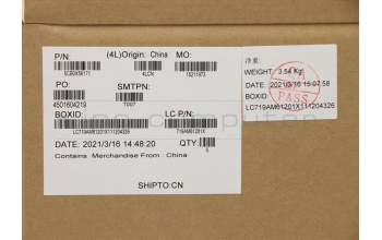 Lenovo 5CB0X56171 Tastatur inkl. Topcase ASM_UKR L81YK BLFPGG