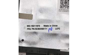 Lenovo 5CB0X56171 Tastatur inkl. Topcase ASM_UKR L81YK BLFPGG