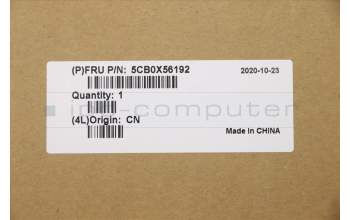 Lenovo 5CB0X56192 Tastatur inkl. Topcase ASM_ND L81YK BLNFPGG