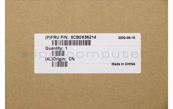 Lenovo 5CB0X56214 C-Cover with keyboard,German,Backlight,Fingerprint