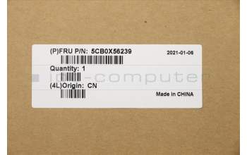 Lenovo 5CB0X56239 C-Cover with keyboard,Czech,Backlight,Non_Fingerprint