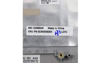 Lenovo 5CB0X56304 Tastatur inkl. TopcaseASM_FR-AR L81YK NBLNFPPG