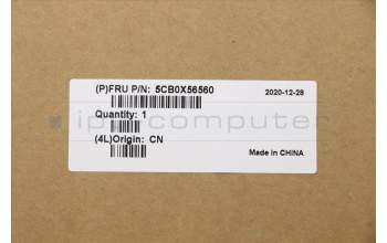 Lenovo 5CB0X56560 Tastatur inkl. Topcase ASM_PO L81WA NFPBKDIS
