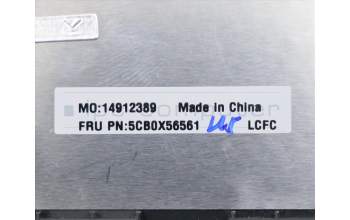 Lenovo 5CB0X56561 Tastatur inkl. Topcase ASM_LA L81WA NFPBKDIS