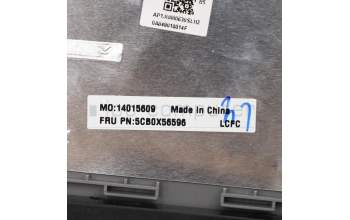 Lenovo 5CB0X56596 Tastatur inkl. Topcase ASM_FR L81WA NFPPGYDIS