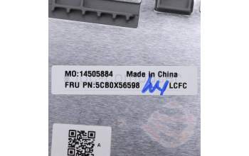 Lenovo 5CB0X56598 Tastatur inkl. Topcase ASM_AR-EL81WANFPPGYDIS