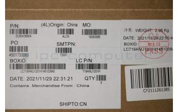 Lenovo 5CB0X56604 Tastatur inkl. Topcase ASM_BE L81WA NFPPGYDIS