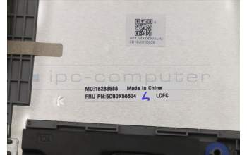 Lenovo 5CB0X56604 Tastatur inkl. Topcase ASM_BE L81WA NFPPGYDIS