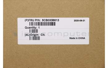 Lenovo 5CB0X56613 Tastatur inkl. Topcase ASM_UKR L81WANFPPGYDIS