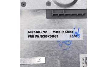Lenovo 5CB0X56633 Tastatur inkl. Topcase ASM_ND L81WA FPPGYDIS