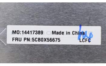 Lenovo 5CB0X56675 Tastatur inkl. Topcase ASM_UK L81WA FPABEDIS