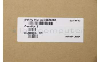 Lenovo 5CB0X56686 Tastatur inkl. Topcase ASM_FR L81WA FPABEDIS