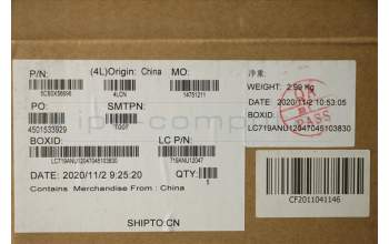 Lenovo 5CB0X56696 Tastatur inkl. Topcase ASM_SA L81WA FPABEDIS