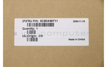 Lenovo 5CB0X56711 Tastatur inkl. Topcase ASM_LA L81WA NFPCRDDIS