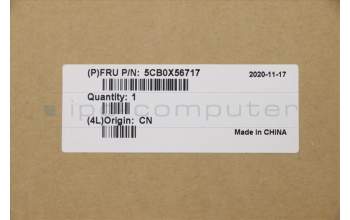 Lenovo 5CB0X56717 Tastatur inkl. Topcase ASM_GR L81WA NFPCRDDIS
