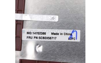 Lenovo 5CB0X56717 Tastatur inkl. Topcase ASM_GR L81WA NFPCRDDIS