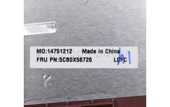 Lenovo 5CB0X56726 Tastatur inkl. Topcase ASM_SA L81WA NFPCRDDIS