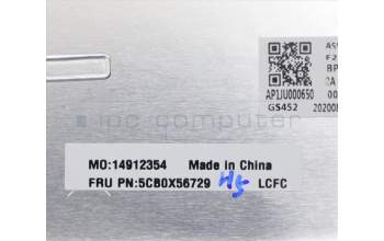 Lenovo 5CB0X56729 C-Cover with keyboard,Czech,Coral Red,Non_Backlight,Non_Fingerprint