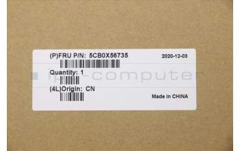 Lenovo 5CB0X56735 Tastatur inkl. Topcase ASM_UK L81WA FPCRDDIS