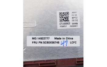 Lenovo 5CB0X56746 Tastatur inkl. Topcase ASM_FR L81WA FPCRDDIS