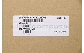 Lenovo 5CB0X56794 Tastatur inkl. Topcase ASM_ND L81WC NFPABDIS