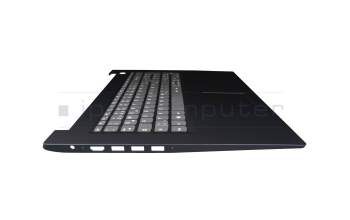 5CB0X56818 Original Lenovo Tastatur inkl. Topcase DE (deutsch) grau/blau (Fingerprint)