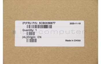 Lenovo 5CB0X56877 Tastatur inkl. Topcase ASM_FR L81WC FPPGDIS
