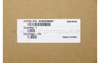 Lenovo 5CB0X56887 Tastatur inkl. Topcase ASM_SA L81WC FPPGDIS
