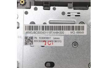 Lenovo 5CB0X56917 Tastatur inkl. Topcase ASM_BE W 81VT PG