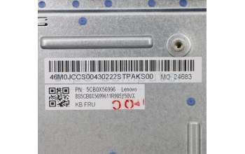 Lenovo 5CB0X56996 Tastatur inkl. Topcase ASM_IT W 81VU IB