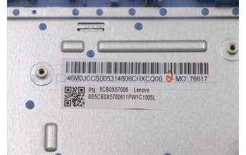 Lenovo 5CB0X57006 Tastatur inkl. Topcase ASM_FR W 81VU IB