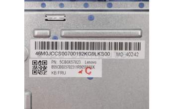 Lenovo 5CB0X57023 Tastatur inkl. Topcase ASM_HB W 81VU IB