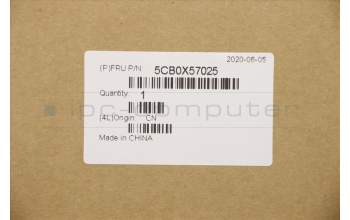 Lenovo 5CB0X57025 Tastatur inkl. Topcase ASM_UK W 81VU FO