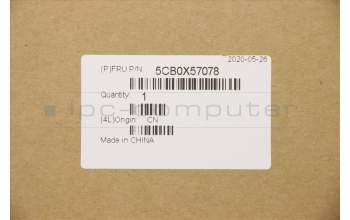 Lenovo 5CB0X57078 ABDECKUNG, Baugruppe Oberer Gehäuseteil_BU L82C5IGTEX