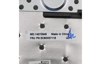 Lenovo 5CB0X57118 Tastatur inkl. Topcase ASM_IT L82C4 IGTEX
