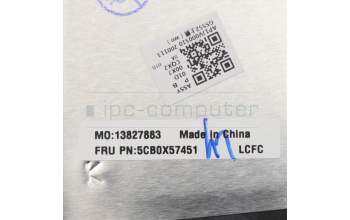 Lenovo 5CB0X57451 Tastatur inkl. Topcase ASM_TI L81WB NFPBKDIS