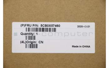 Lenovo 5CB0X57460 Tastatur inkl. Topcase ASM_AR-EL81WBNFPBKDIS