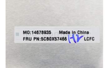 Lenovo 5CB0X57466 Tastatur inkl. Topcase ASM_BE L81WB NFPBKDIS