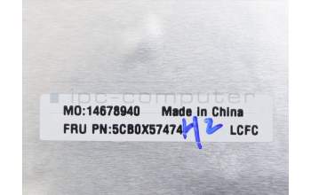 Lenovo 5CB0X57474 Tastatur inkl. TopcaseASM_FR-ARL81WBNFPBKDIS