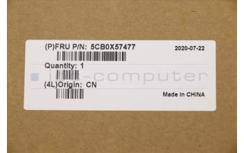 Lenovo 5CB0X57477 Tastatur inkl. Topcase ASM_UK L81WB NFPPGYDIS