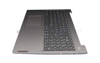 5CB0X57489 Original Lenovo Tastatur inkl. Topcase DE (deutsch) grau/silber