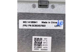Lenovo 5CB0X57502 Tastatur inkl. Topcase ASM_BU L81WB NFPPGYDIS