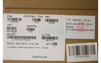 Lenovo 5CB0X57509 Tastatur inkl. Topcase ASM_SP L81WB FPPGYDIS