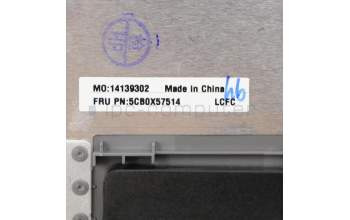 Lenovo 5CB0X57514 Tastatur inkl. Topcase ASM_CF-EL81WBFPPGYDIS