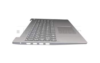 5CB0X57519 Original Lenovo Tastatur inkl. Topcase DE (deutsch) grau/silber Fingerprint