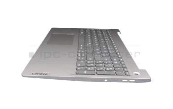 5CB0X57519 Original Lenovo Tastatur inkl. Topcase DE (deutsch) grau/silber Fingerprint