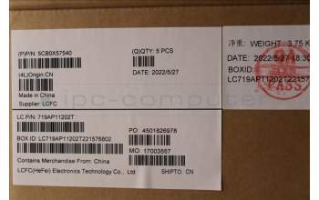 Lenovo 5CB0X57540 Tastatur inkl. Topcase ASM_TR L81WB NFPABDIS