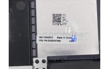 Lenovo 5CB0X57560 Tastatur inkl. TopcaseASM_US INTEL81WBNFPABDIS